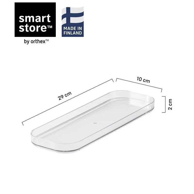 Uzglabāšanas vāks 11390. caurspīdīga. 29 x 10 x 2 cm