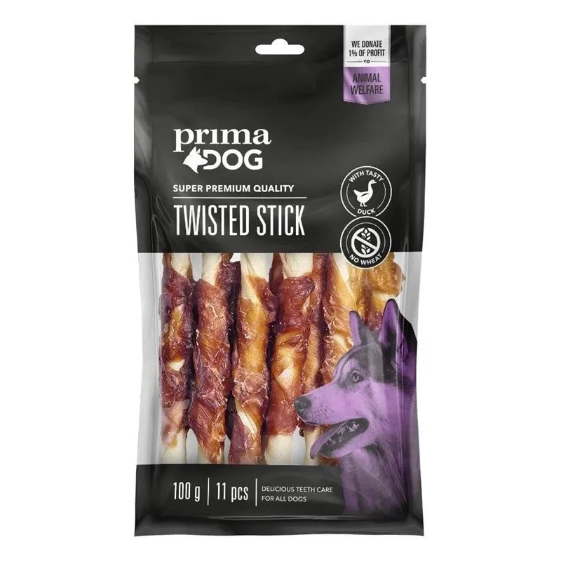 Primadog treat duck 11 pcs. 100 g
