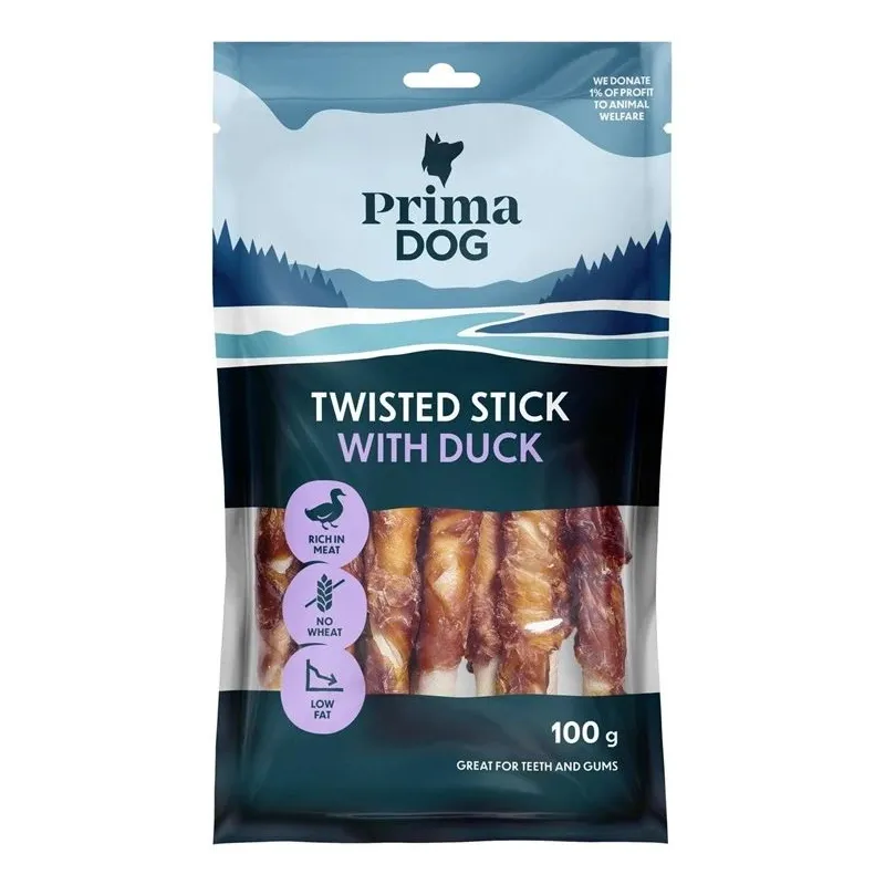 Primadog treat duck 11 pcs. 100 g