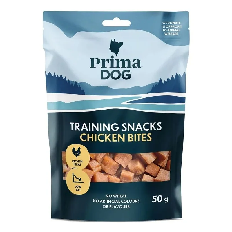 Training snacks - chicken bites 50 g