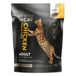 Sausā kaķu barība Prima Cat. vistas gaļa. 4 kg