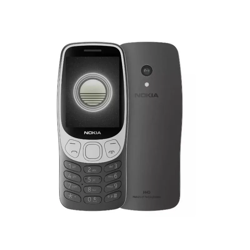 Mobilais telefons 3210. 128 MB. melna