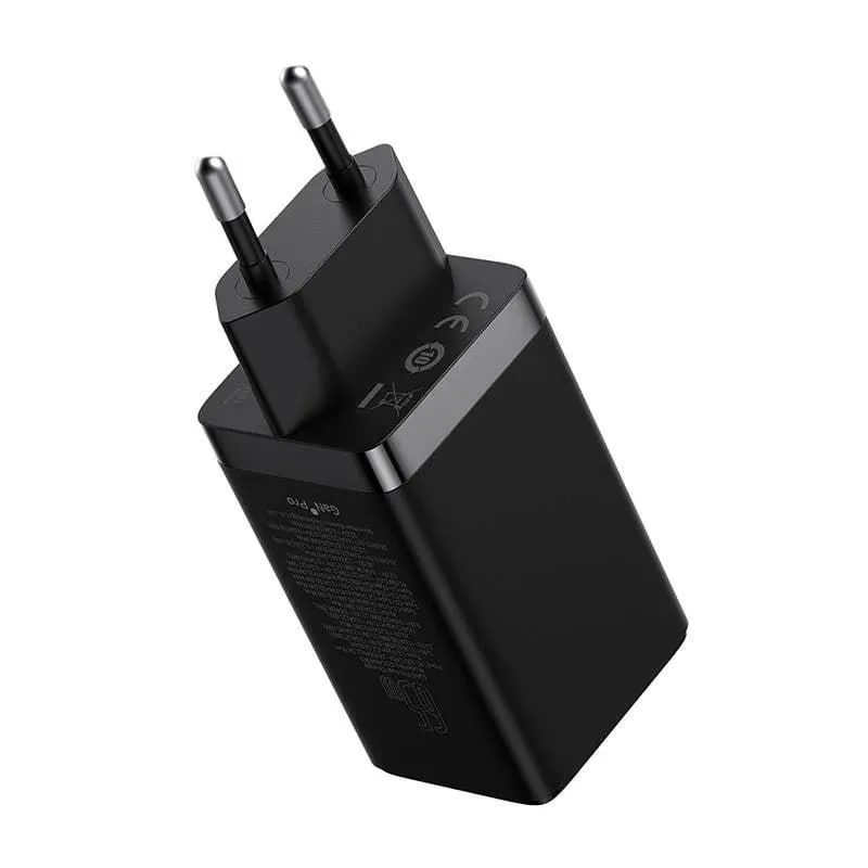 Lādētājs Baseus CCGP120201 2xUSB Type C-1xUSB. 1m. 65W