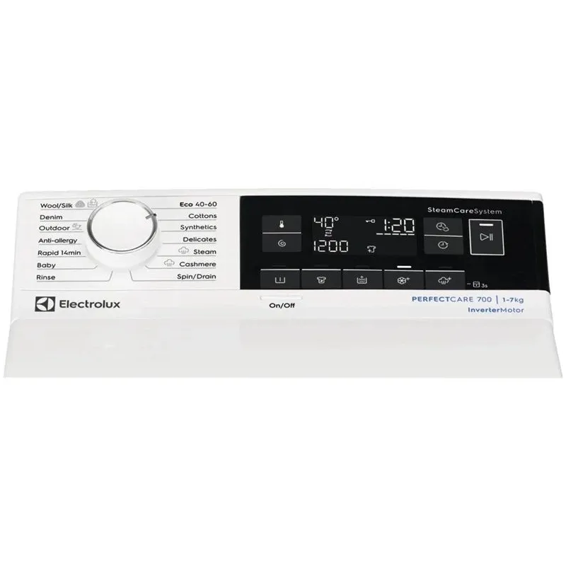 Veļas mašīna Electrolux EW7TN3372. 7 kg. balta