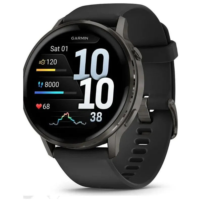 Smart satch garmin venu 4 45mm melns