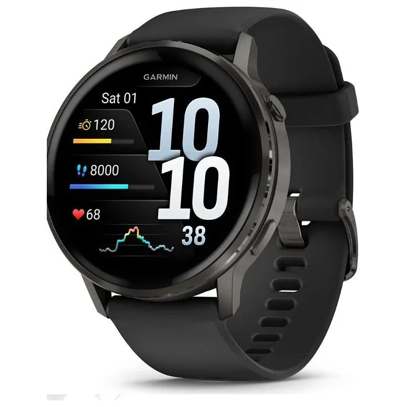 Smart satch garmin venu 4 45mm melns