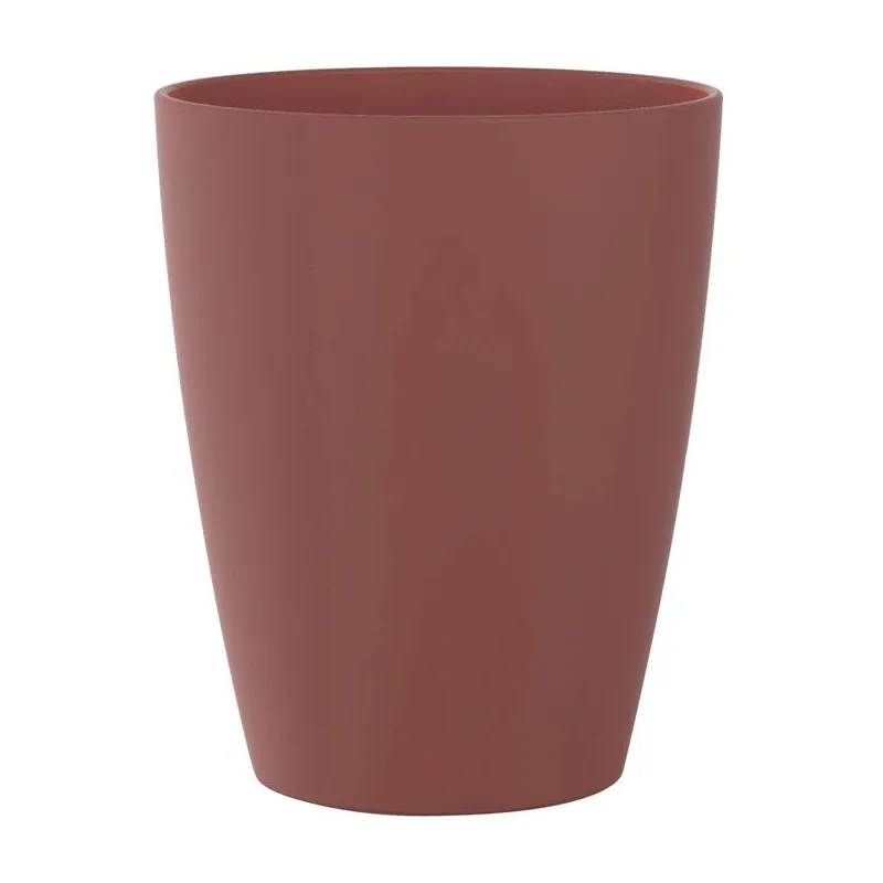 Krūzīte. 250 ml. 7.8 cm. plastmasa. sarkana