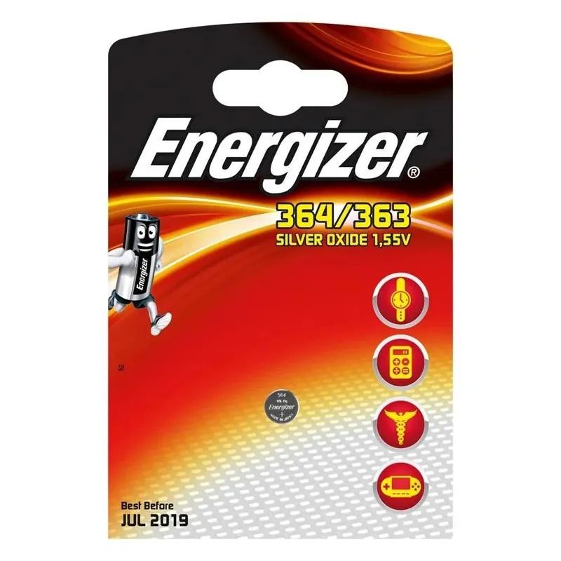 Pulksteņbaterija ENERGIZER D364 1.55V 20.5 mAh SilverOxide