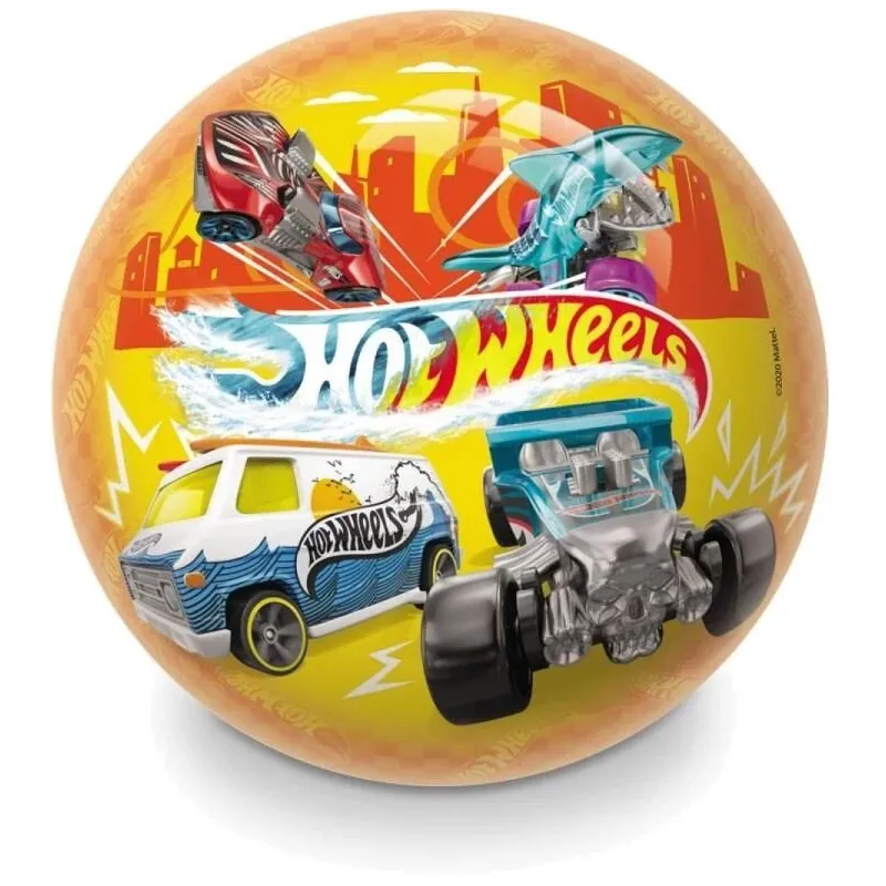 Bērnu bumba Mondo Hot Wheels 26031. 22 cm