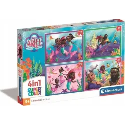 Puzle Clementoni Disney Ariel 4in1 21533. 62 gab.