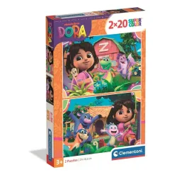 Toy puzzle dora the explorer 2x20 24827