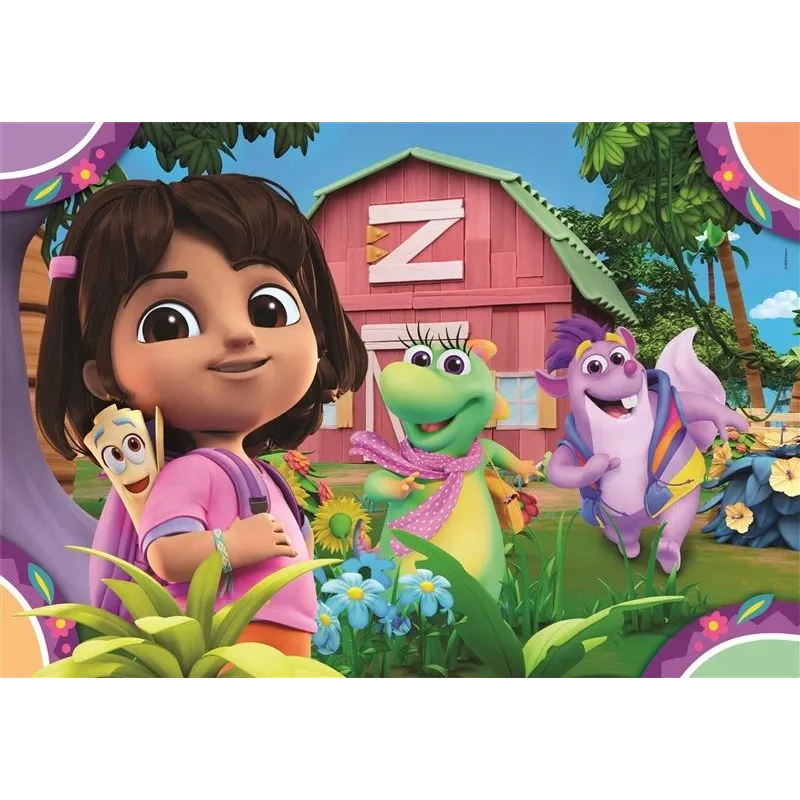 Puzle Clementoni Super Color Dora 24827. 27x18.5. 40