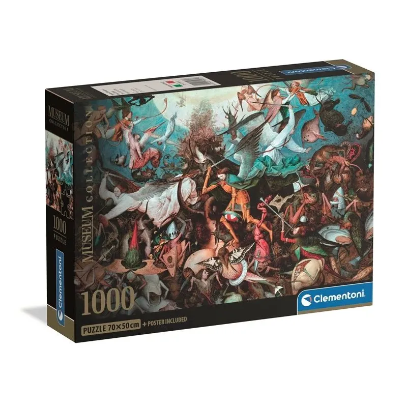 Puzle Clementoni Museum 39972. 70 cm x 50 cm. 1000 gab.