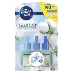 El. gaisa atsvaidzinātāja uzpildes AMBI PUR 3volution Cotton 20ml