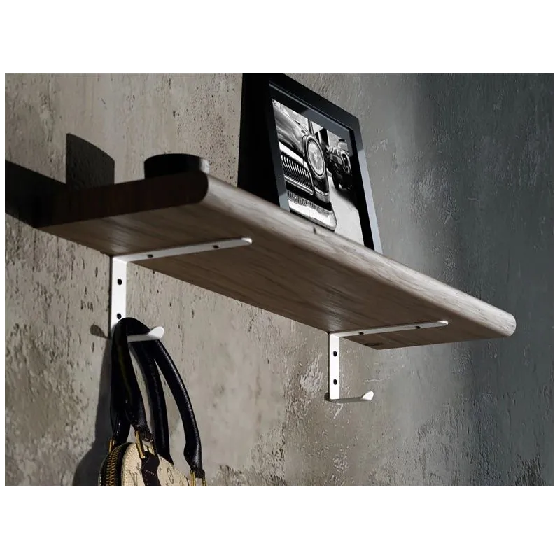 Plauktu turētājs Bolis Italia AA4F020. 20x4 cm. melna