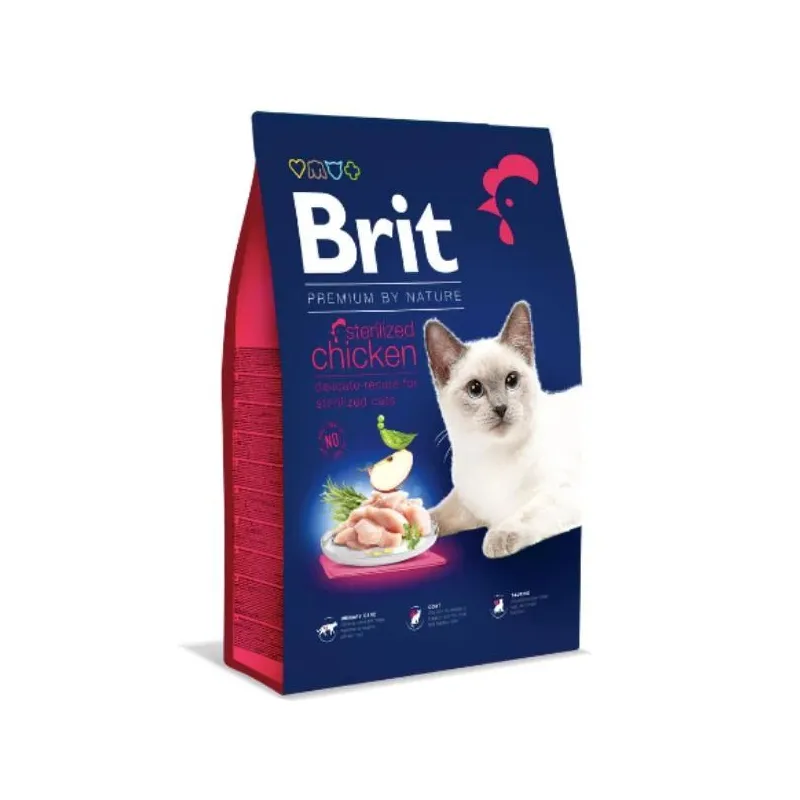 Kaķu barība brit cat sterilized