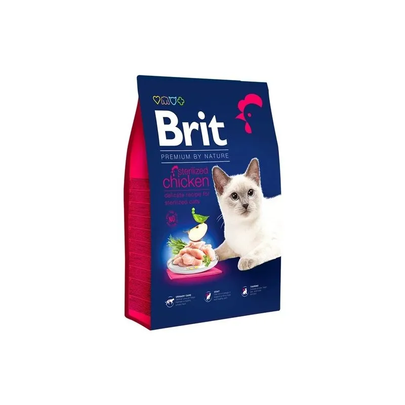 Cat food brit cat sterilized