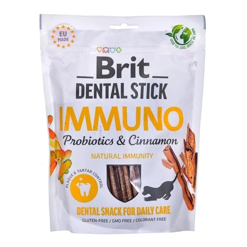 Gardums suņiem Brit Dental Stick Immuno. 0.251 kg