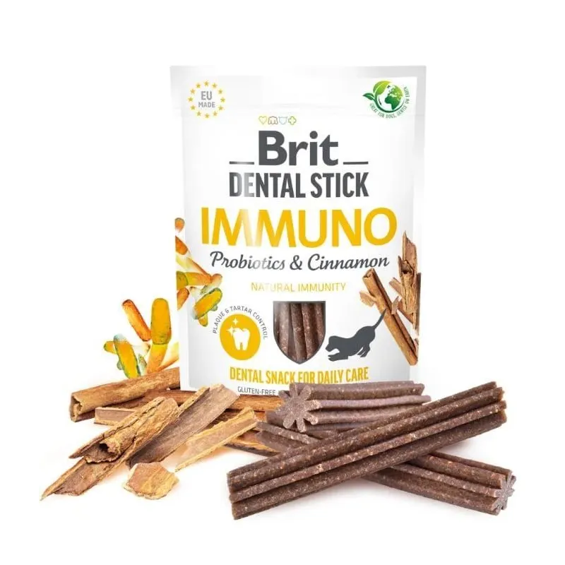 Gardums suņiem Brit Dental Stick Immuno. 0.251 kg
