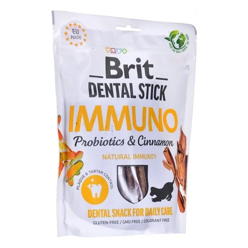 Gardums suņiem Brit Dental Stick Immuno. 0.251 kg