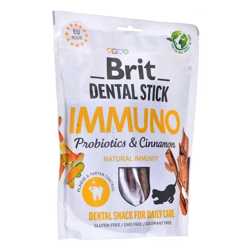 Gardums suņiem Brit Dental Stick Immuno. 0.251 kg