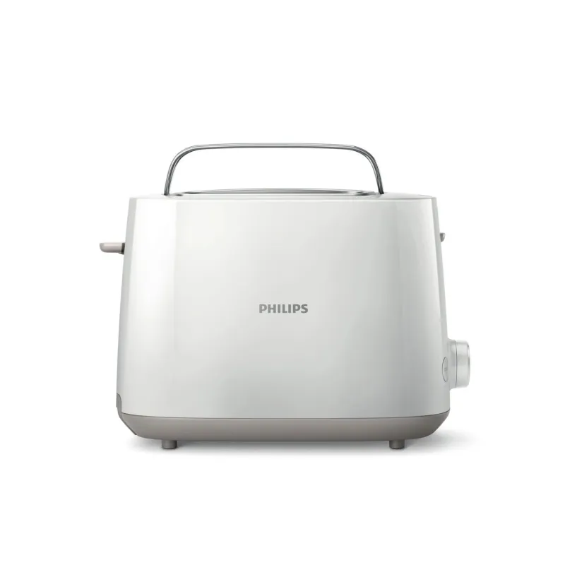 Philips - Toaster - HD2581-00 Daily Collection - Power 760-900 W - Number of slots 2 - Housing material Plastic - White