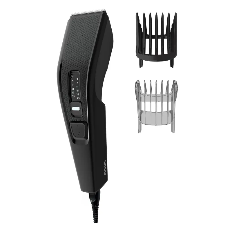 Philips - Hair Clipper - HC3510-15 Series 3000 - Corded - Number of length steps 13 - Step precise 2 mm - Black