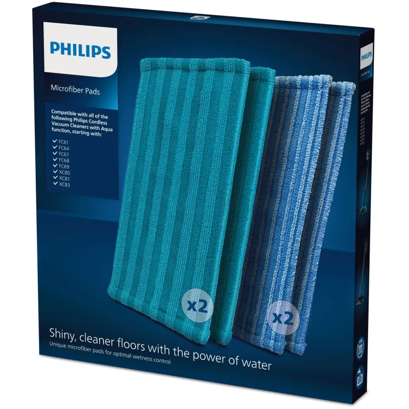 Audums Philips Microfiber XV1700-01. 4 gab.