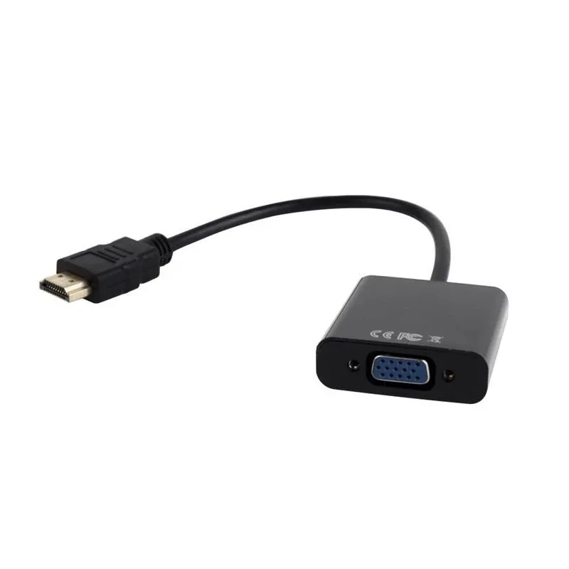 Adapteris GEMBIRD HDMI M. VGA F. melns A-HDMI-VGA-03