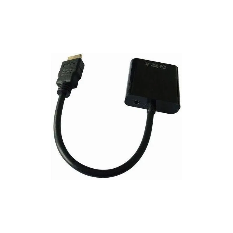 Adapteris GEMBIRD HDMI M. VGA F. melns A-HDMI-VGA-03