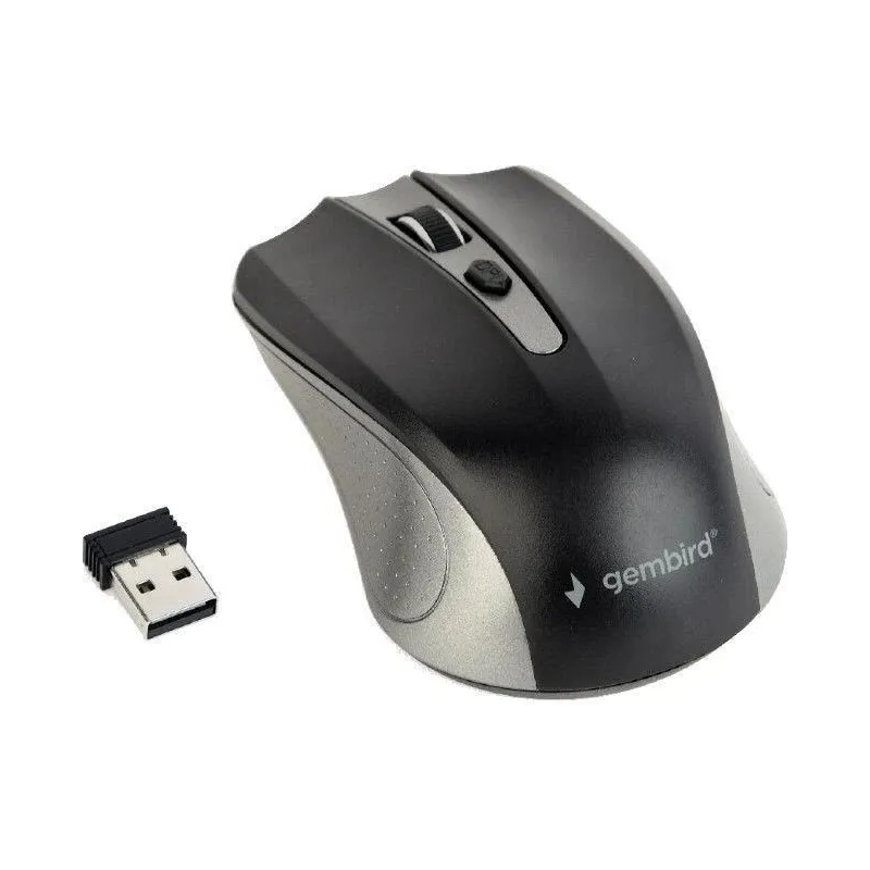 Gembird MUSW-4B-04 Wireless Optical Mouse Black-Grey