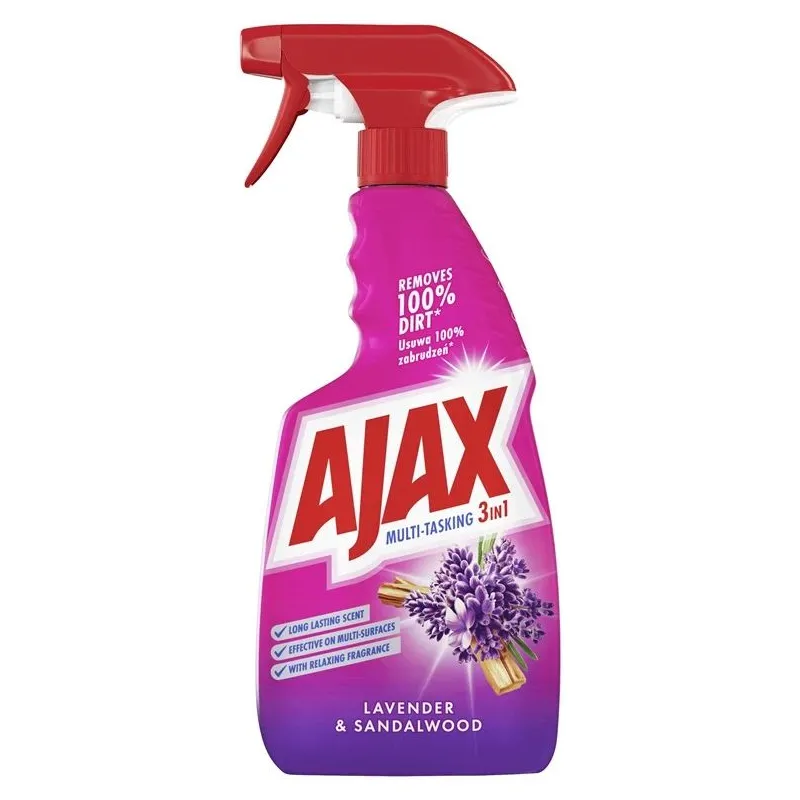 Līdzeklis tīrīš ajax laven&sandalw 500ml