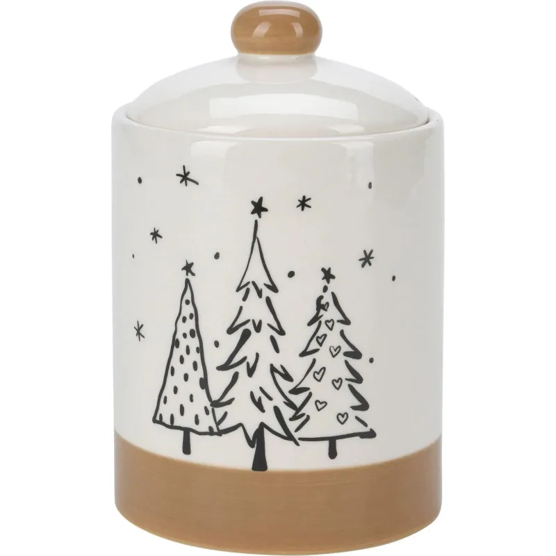 Lielapjoma produktu konteiners. 0.5 l. brūna-balta-melna