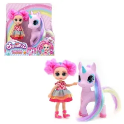 Toy doll mini and unicorn 12cm 03-81075