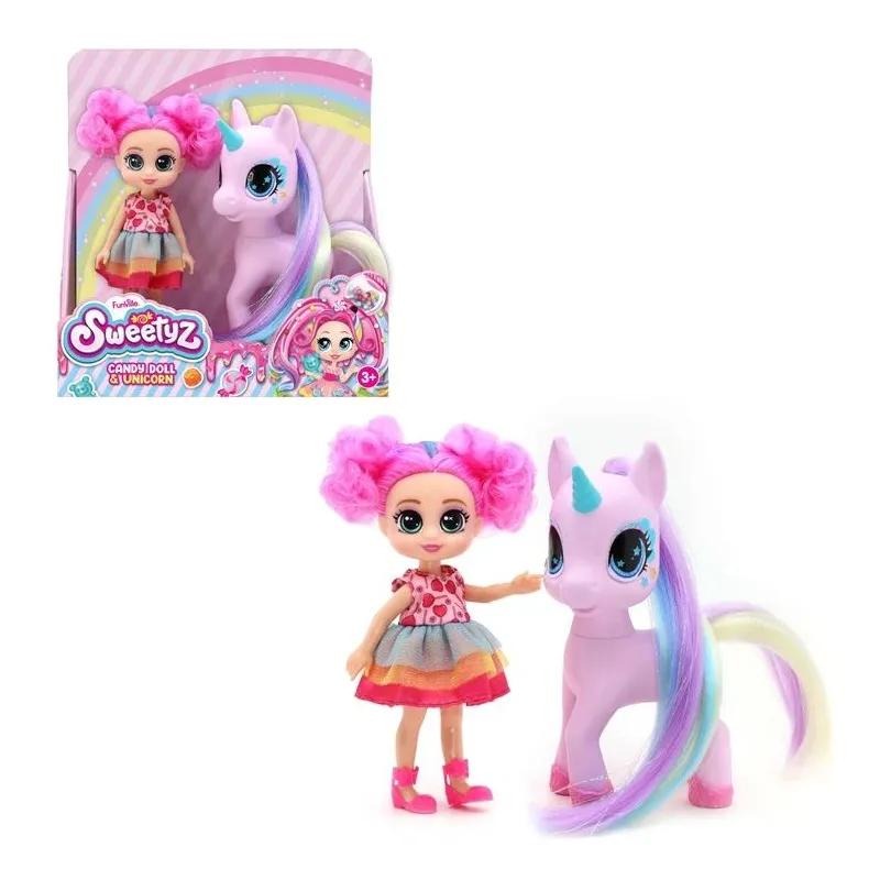 Lelle ar aksesuāriem su Vienaragiu 03-81075. 12 cm