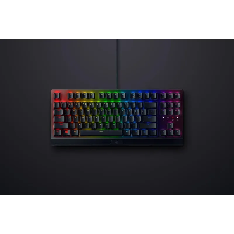 Klaviatūra Razer BlackWidow V3 Razer Yellow EN. melna