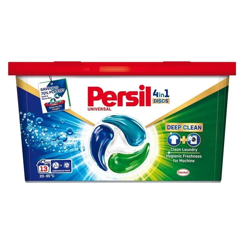 Kapsulas mazgāšanai Persil Discs Universal. 13 gab.