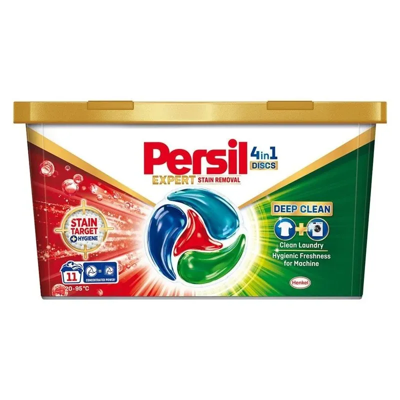 Kapsulas mazgāšanai Persil Discs Stain Removal. 11 gab.