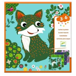 Toy scratch cards creatures dj09093