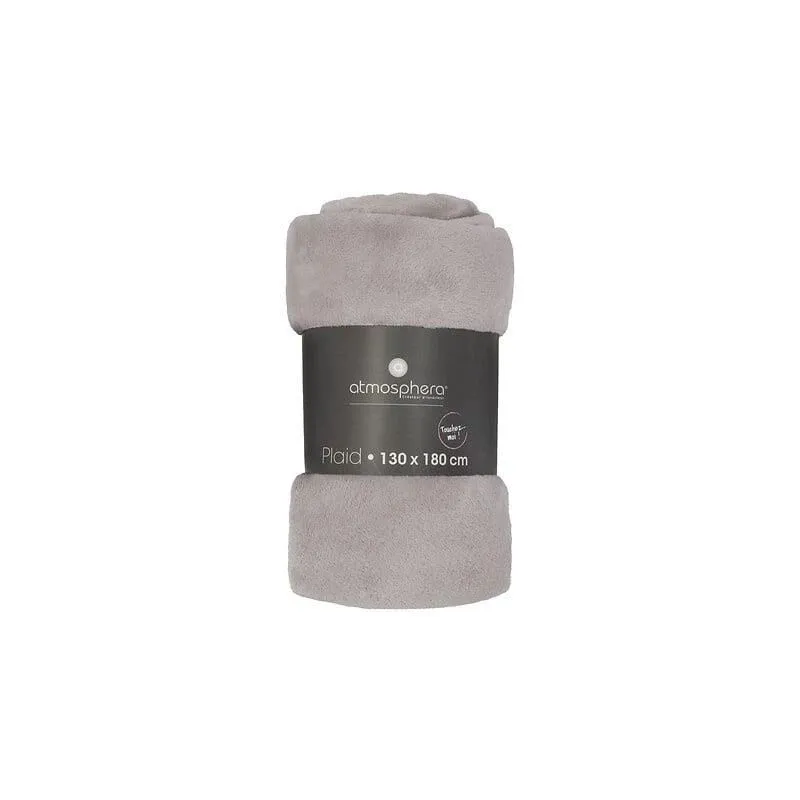 Pledi Atmosphera 156047B. pelēka. 130 cm x 180 cm