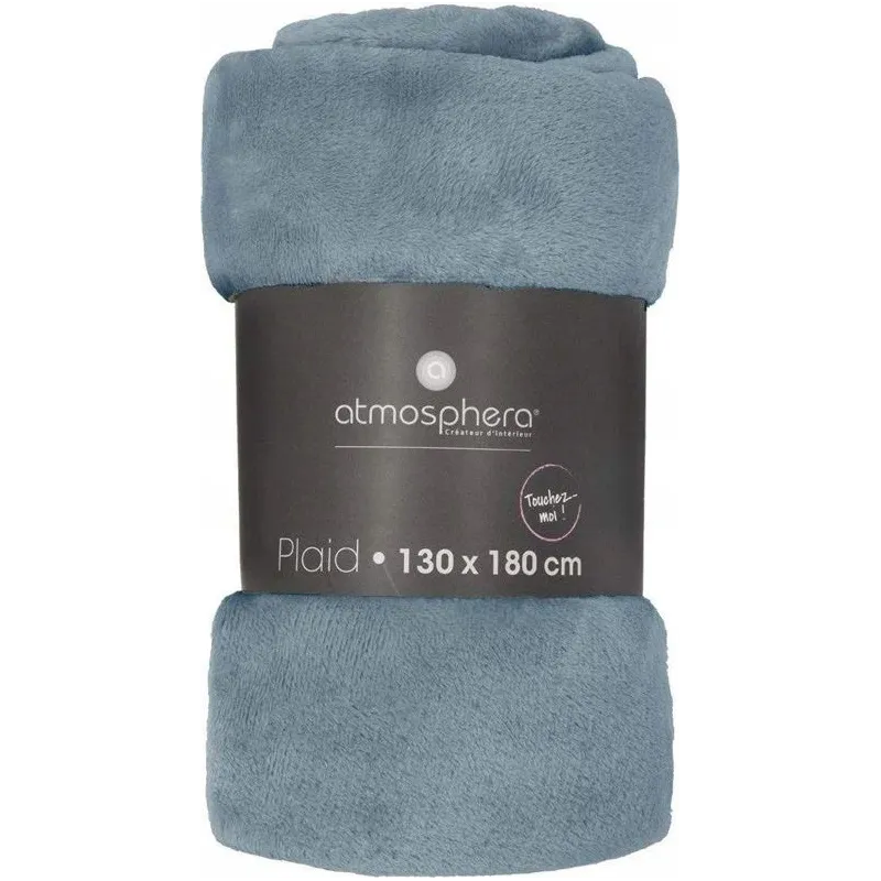 Pledi Atmosphera 156047O. okeāna zils. 130 cm x 180 cm