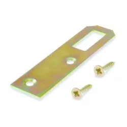 Cupboard fitting 24x36x1.00 yellow-6pcs