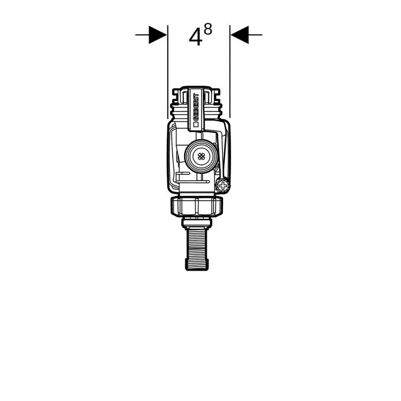 Ūdens uzpildes vārsts Geberit. 230 mm