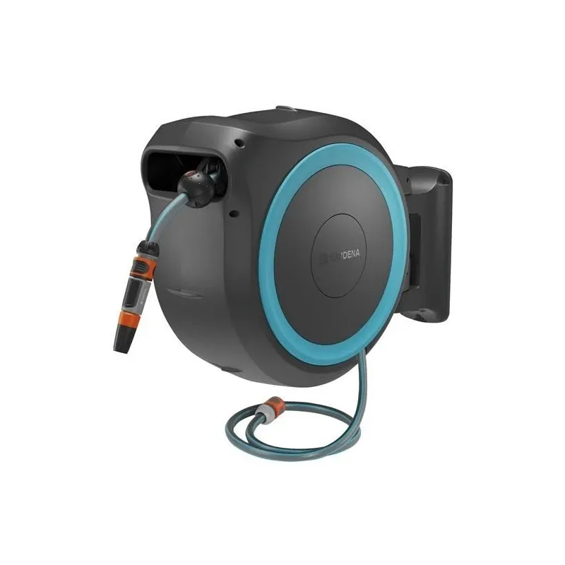 Automātiska šļūtenes spole ar laistīšanas šļūteni Gardena