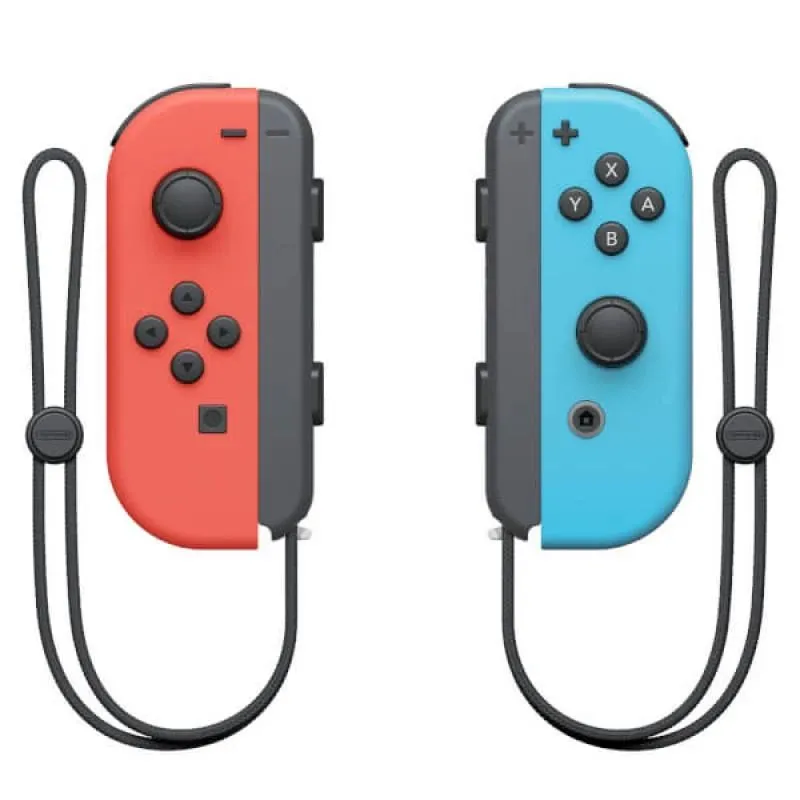 Pults komplekts Nintendo Joy-Con Pair, Neon Red-Neon Blue.