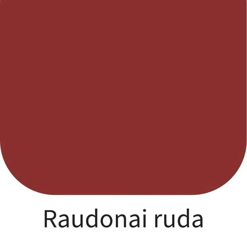 Medinių fasadų dažai Rilak Akvatop. raudonai rudi. 3.6 l