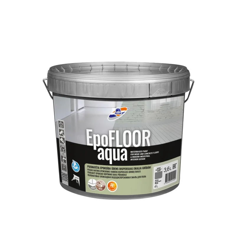 Epoksīda krāsa Rilak Epo Floor Aqua grey 3.6L