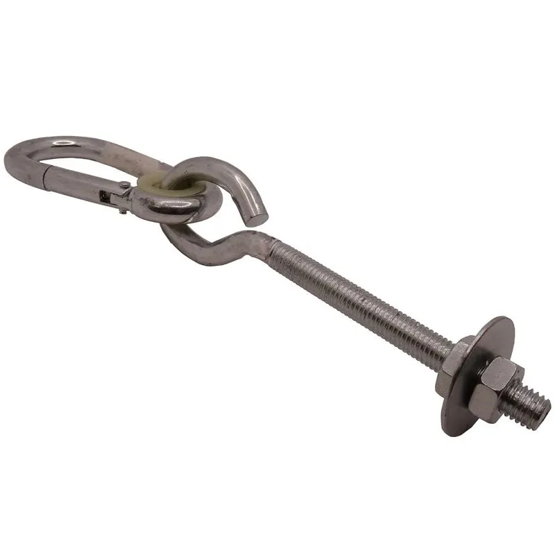 Šūpuļtīkla turētājs m12x160 ar karabīni