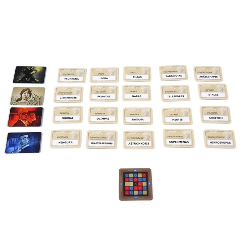 Galda spēle Brain Games Codenames. LT