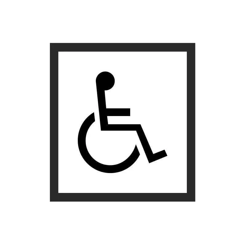 Informācijas zīme. 130x130 mm